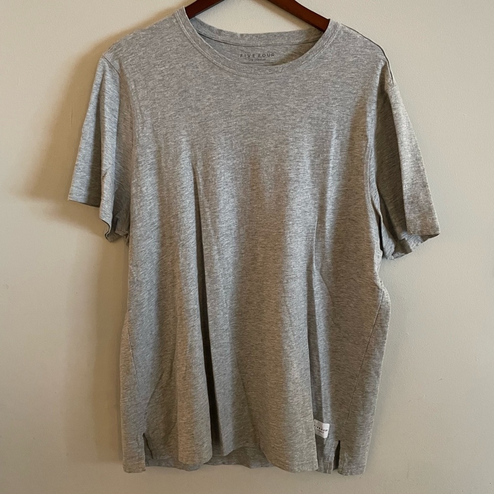 Five Four basic heather gray tee, men’s XL, 2 available